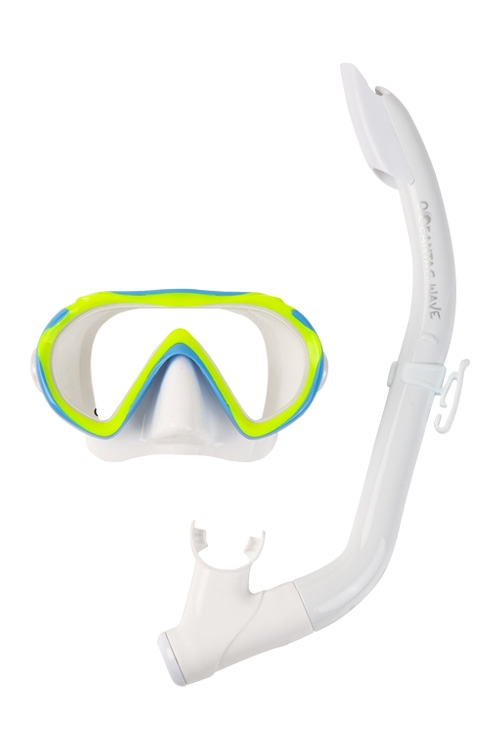 [19509]  키즈 스노클링 세트 NEW 웨이브 라즈베리(밴드 스트랩)