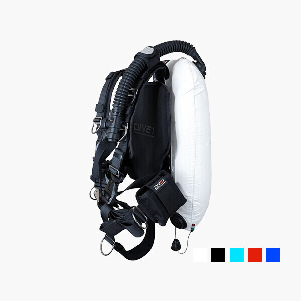 [20708]  다이브1 언리미티드 35 부력, 다이브원 스테인레스 백플레이트 세트, 부력조절기, BCD