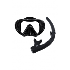 [21785] 오션테그 스노클링 세트 씨몬 블랙