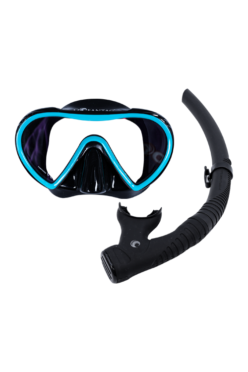 [21787] 오션테그 스노클링 세트 씨몬 민트