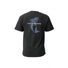 [21827] 오션테그 14수 반팔 티셔츠 코튼 숏 슬리브 블랙 Blue Fish