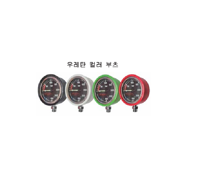 [21913] 우레탄 컬러 게이지부츠(52mm,63mm/블랙,화이트,그린,레드)