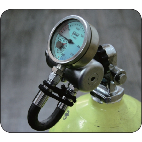 [1873] 잔압계 캡슐 + 숏호스