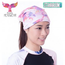 [17163] 두건(버프) 핑크고래