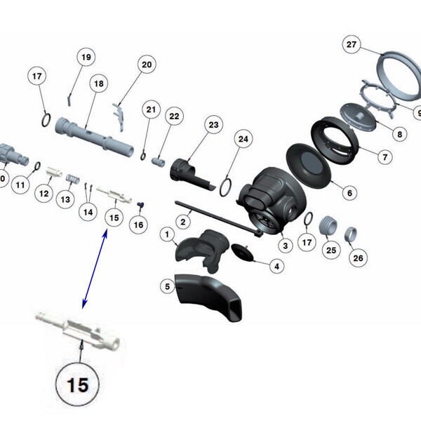 [17510] Piston II-nd st. R 5 ICE / R 5 ICE Special / R 2 TEC / R 5 TEC / R 6 ICE / V 2 ICE / V 2 ICE MONO