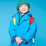 [20333] 키즈 드라이 프로 로브 마린 블루, KIDS DRY PRO ROBE MARINE BLUE