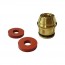 [20661] 브로코 1/4" 콜릿 및 와셔(Collet and Washer)